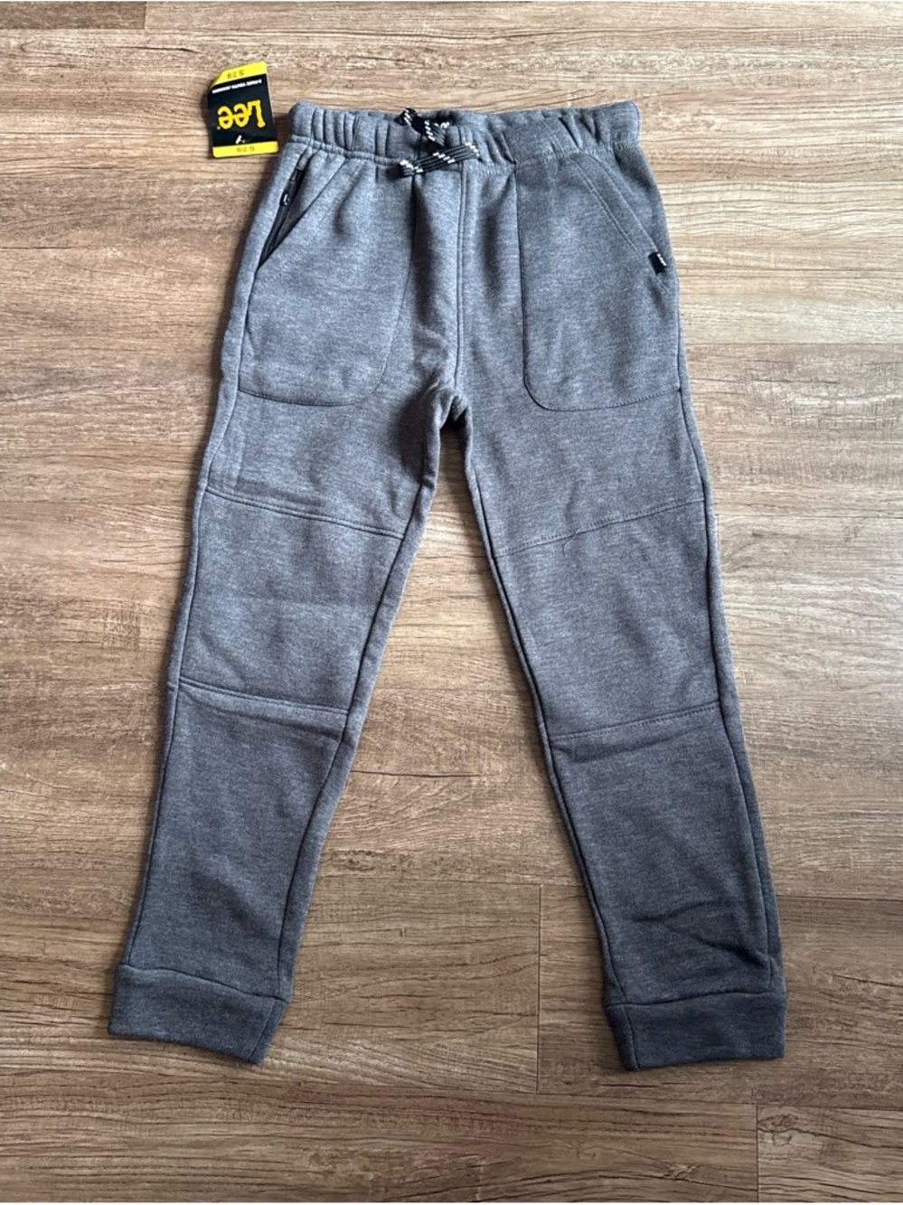Lee Gray Jogger Sweatpants with Drawstring